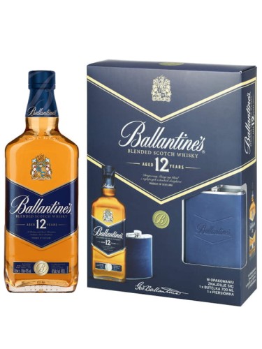 Ballantines 12 YO + Piersiówka.jpg