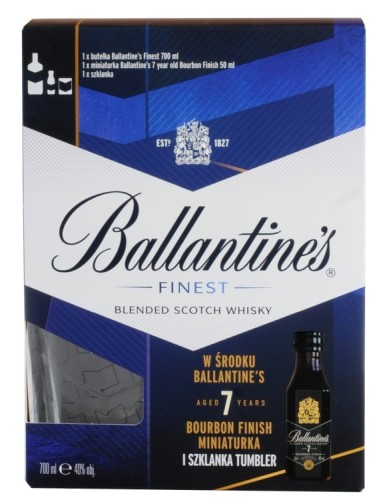 Ballantines + Miniaturka + Szklanka.jpg