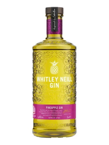 Whitley Neill Pineapple Gin 43% 1L.jpg