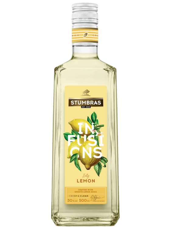 Stumbras Infusions Zesty lemon 30% 500 ml.png