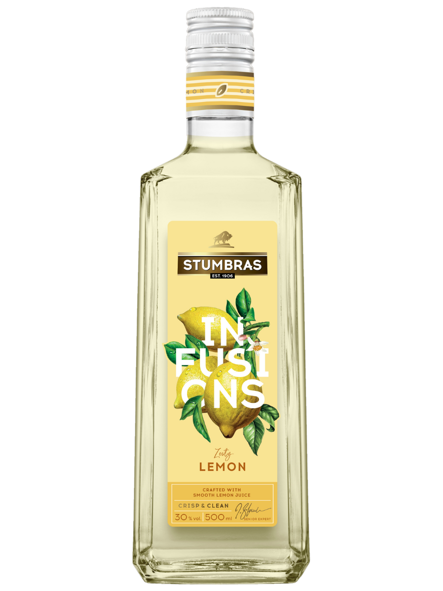 Stumbras Infusions Zesty lemon 30% 500 ml.png